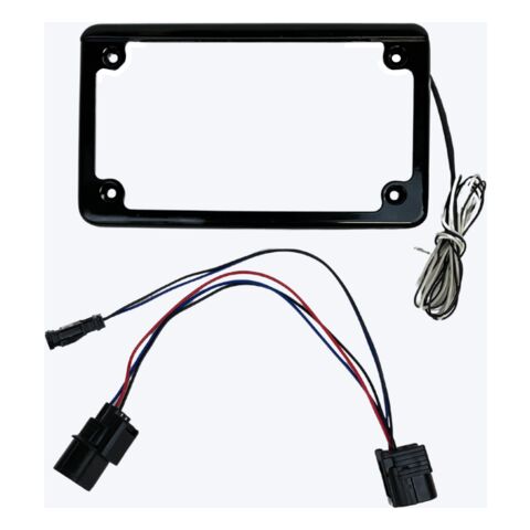 Custom Dynamics License Plate Frame With Tag Light Honda Talon 2019-2021