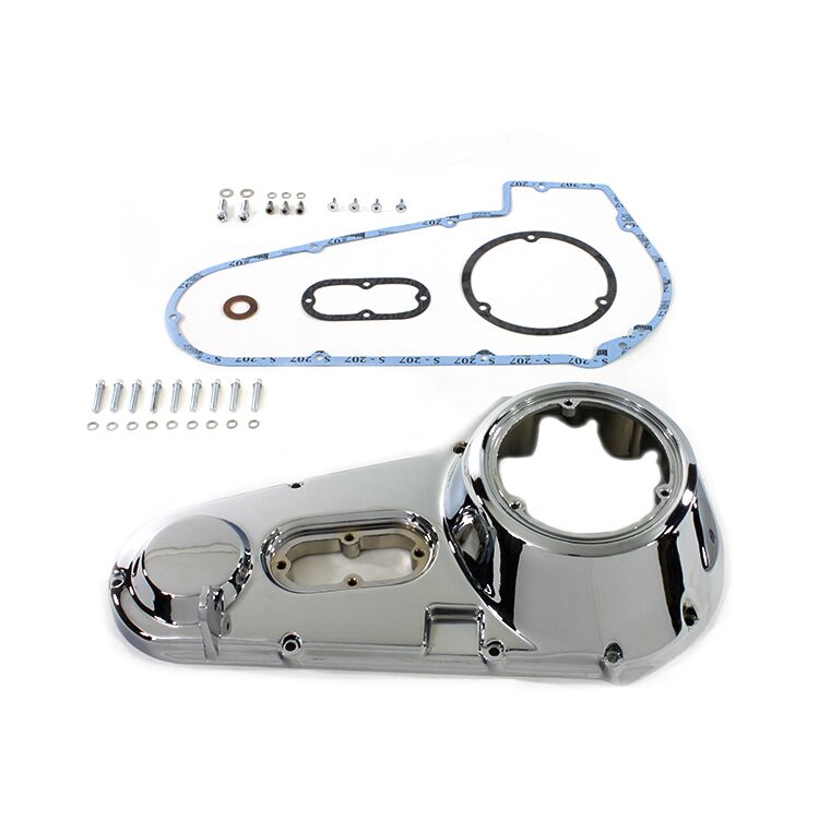 V-Twin Mfg. Outer Primary Cover Kit For Harley FLH 1970-1984