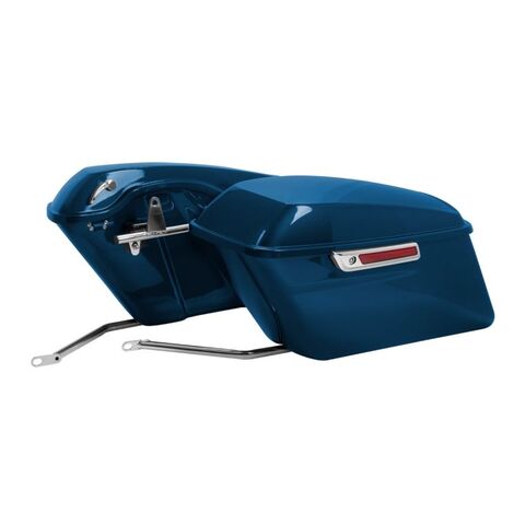 HogWorkz OE Color Matched Standard Saddlebag Conversion Kit For Harley Softail 2018-2026