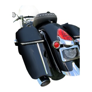 Custom Dynamics Dual Intensity Low Profile Saddlebag Lights For Indian Touring 2015-2024