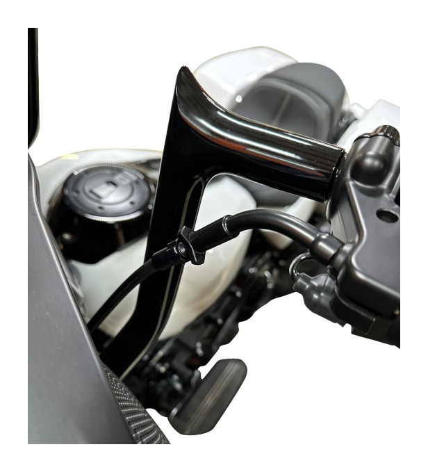 ハーレー　カウルステー ガントレット・フェアリング11-18年 XL 883L/XL1200T ウィンドシールド