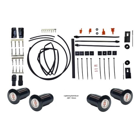 Paul Yaffe Lightning Bolts Bag Bolts Brake Light Kit