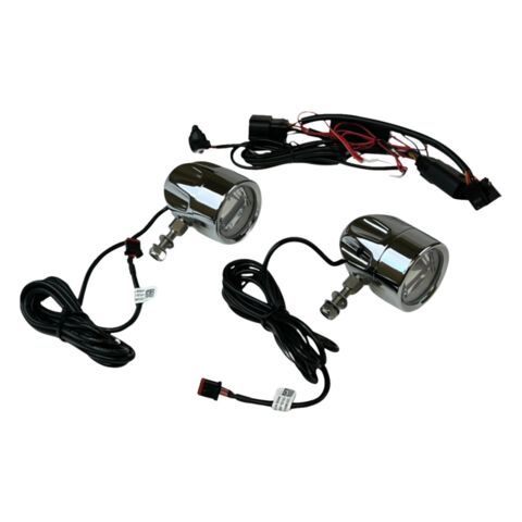 Custom Dynamics ProBEAM LED Halo Fog Lights For Harley FLHX / FLTRX 2023-2026