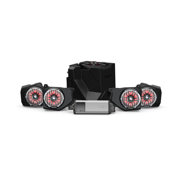 Rockford Fosgate Gen-2 Stage 6 Audio System Polaris Ranger w/Ride Command 2018-2024