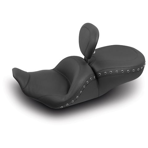 Mustang Lowdown One-Piece Seat For Harley Touring 1997-2007