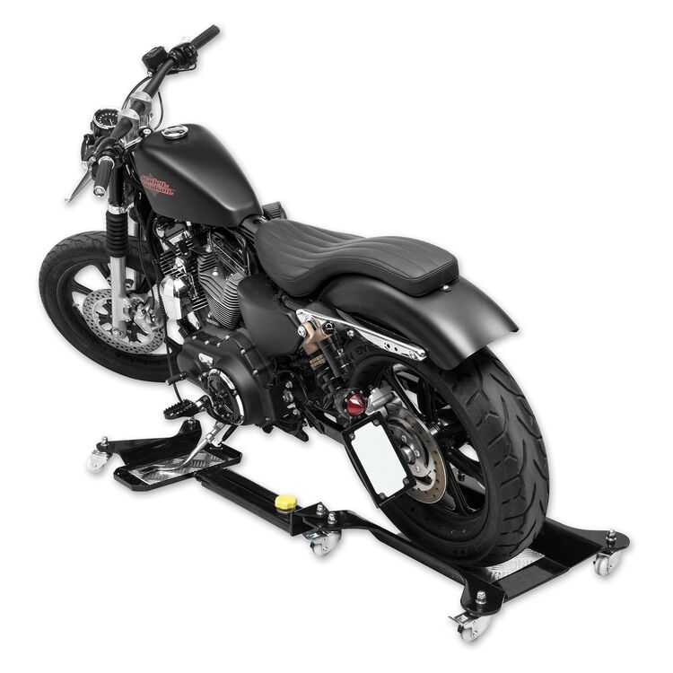 BikeMaster Adjustable Motorcycle Dolly Black [Open Box]