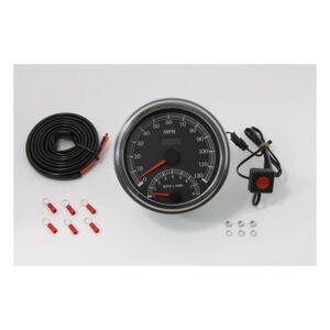 V-Twin Mfg. Multi Ratio Speedo & Tach Combo For Harley | JPCycles.com