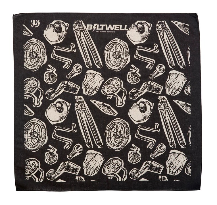 小物 GRINDLODGE FLAGDEATH BANDANA SPC Biltwell Junk Bandana | JPCycles.com