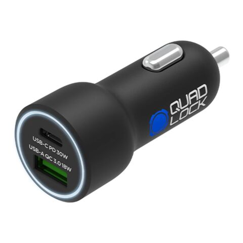 Quad Lock Dual USB Car Charger