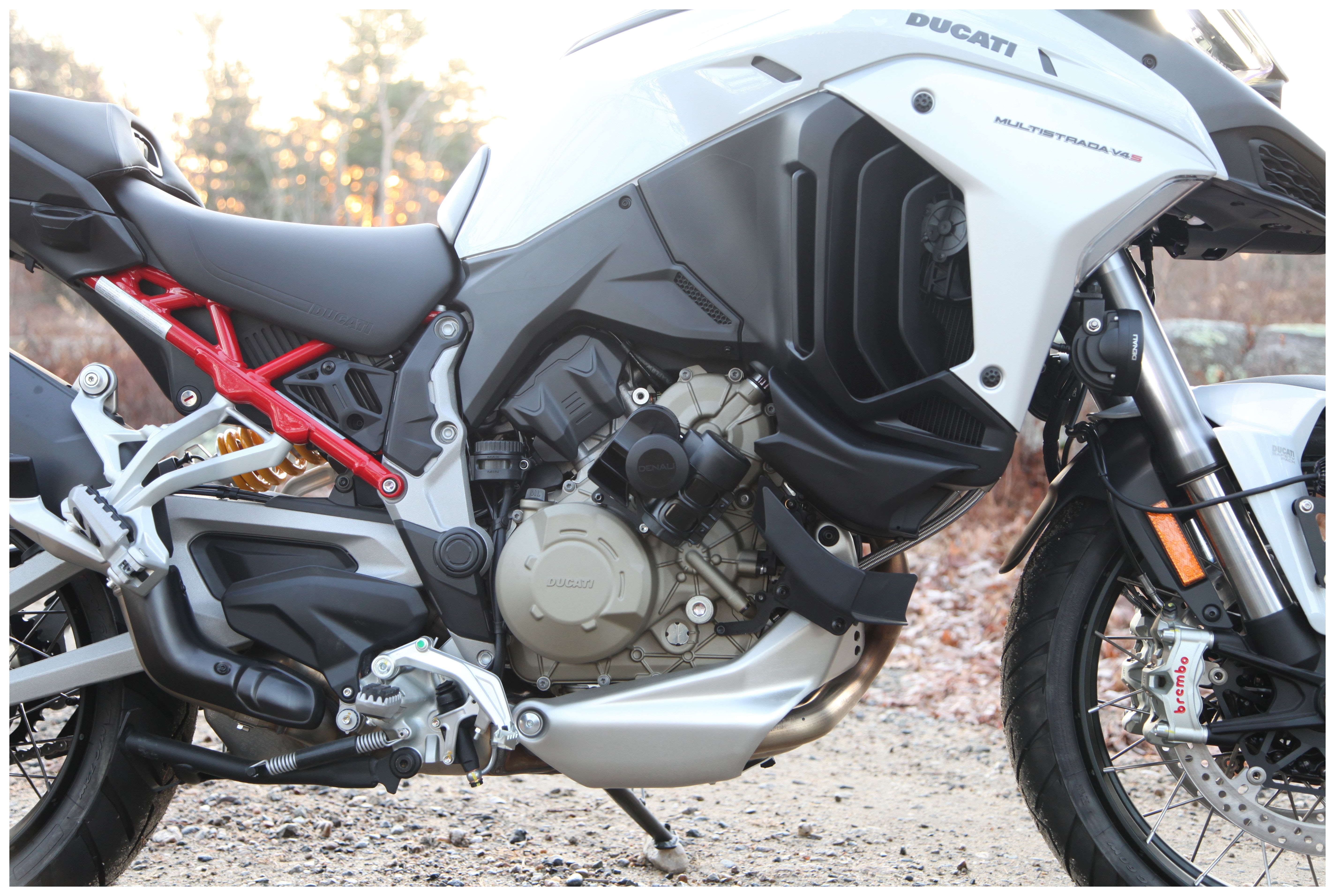 Denali SoundBomb Horn Mount Ducati Multistrada V4 2021-2024