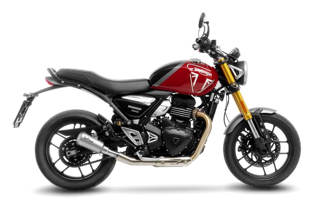 LeoVince LV-10 Slip-On Exhaust Triumph Speed 400 / Scrambler 400 X