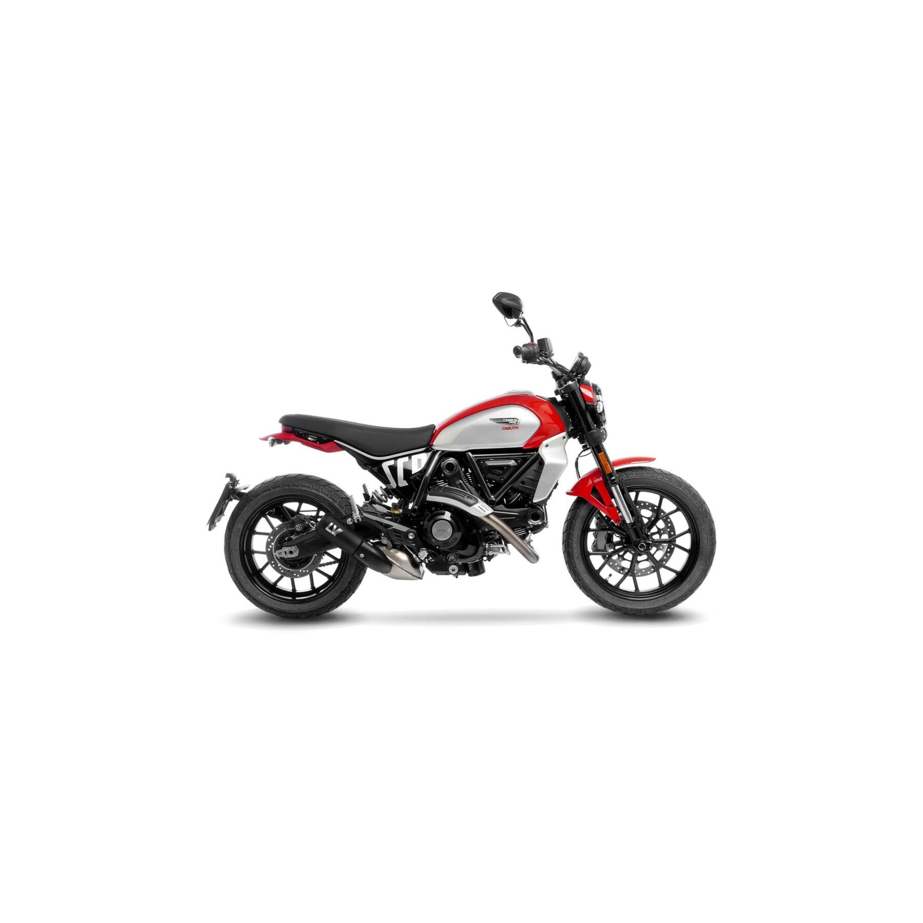 LeoVince LeoVince LV-10 Slip-On Exhaust Ducati Scrambler Icon / Full Throttle / Nightshift 2023-2025 - $409.95 at J&P Cycles
