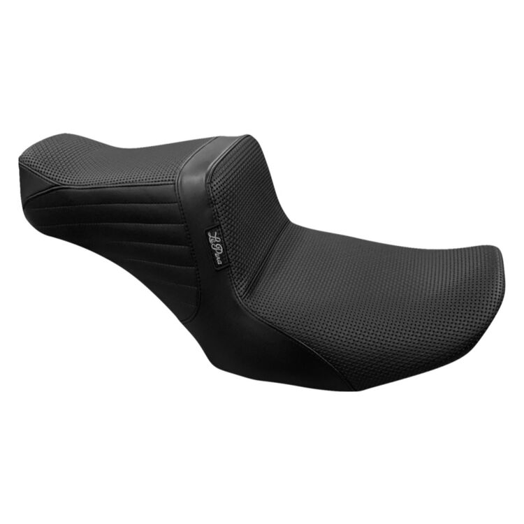 Le Pera Tailwhip Basket Weave 2-Up Seat For Harley FLHX / FLTRX 2023-2025