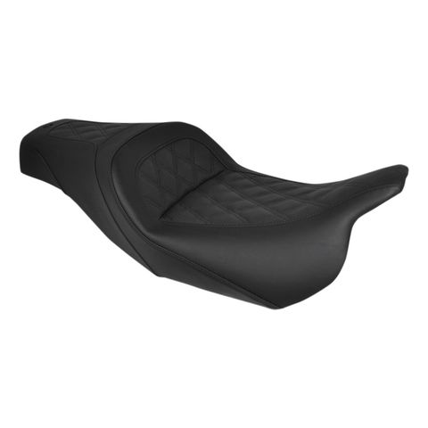 Saddlemen Slim LS Lattice Stitch Seat For Harley Touring