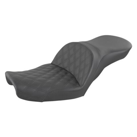 Saddlemen Explorer LS Lattice Stitch Seat For Harley Dyna 1996-2003