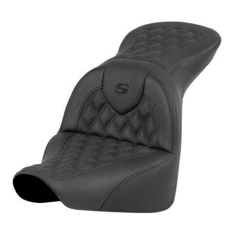 Saddlemen Roadsofa LS Lattice Stitch 2-Up Seat For Harley FLFB / FXBR 2018-2026