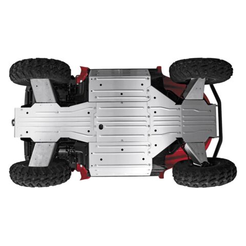 Warn Body Armor Skid Plate Kit Can Am Maverick 1000 XRS 2013