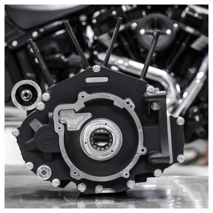 S&S Cycle MK-Series Crankcase Assembly For Harley Softail 2018-2025