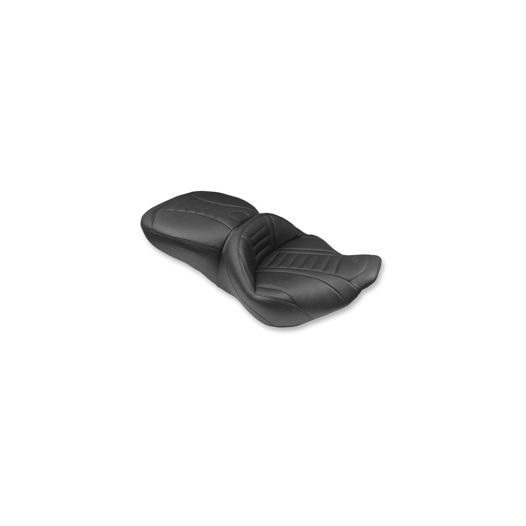 Mustang Seats Mustang Super Touring Deluxe Seat For Harley Road King / Street Glide 1997-2007 - $829.00 at J&P Cycles
