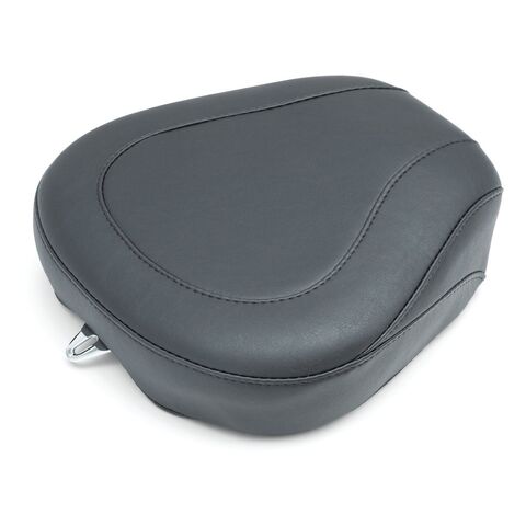 Mustang Wide Tripper Smooth Passenger Seat For Harley Touring 1997-2025