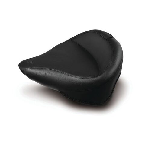 Mustang Wide Touring Solo Seat For Harley Softail 2000-2006
