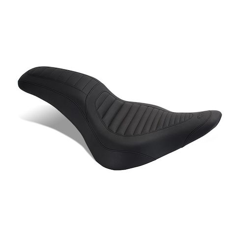 Mustang Tripper Fastback Tuck & Roll Seat For Harley Softail Breakout 2013-2017