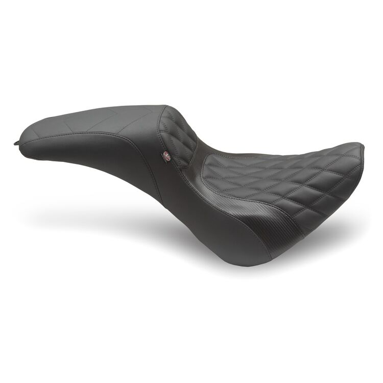 Mustang Tripper Fastback Apex Stitch Seat For Harley Softail Street Bob 2018-2025