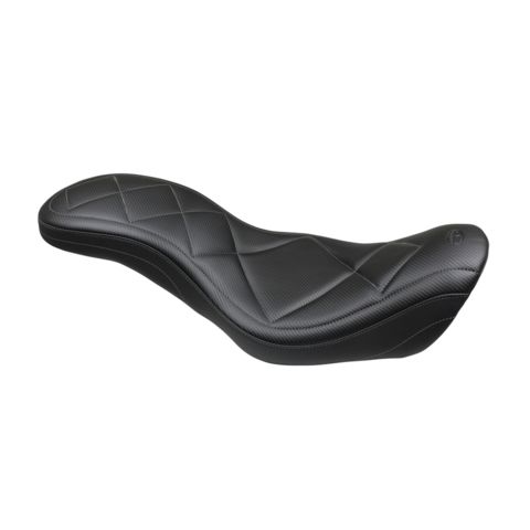 Mustang Super Tripper Carbon Fiber Seat For Harley Dyna 2006-2017