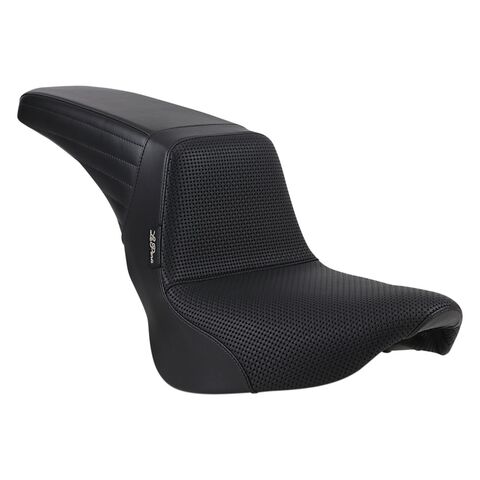 Le Pera Kickflip Basket Weave Seat For Harley FXLR/S / FLSB 2018-2026