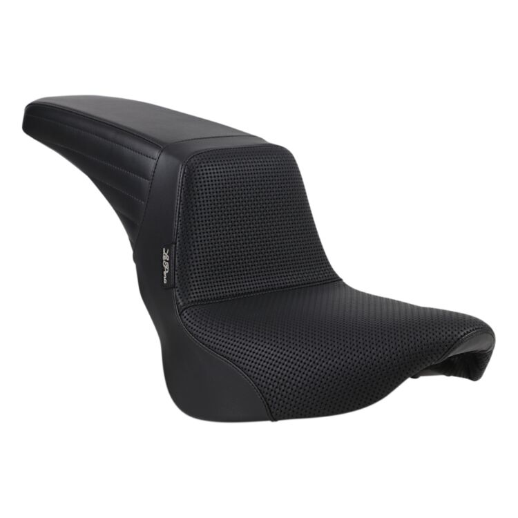 Le Pera Kickflip Basket Weave Seat For Harley FLHC / FLDE 2018-2025