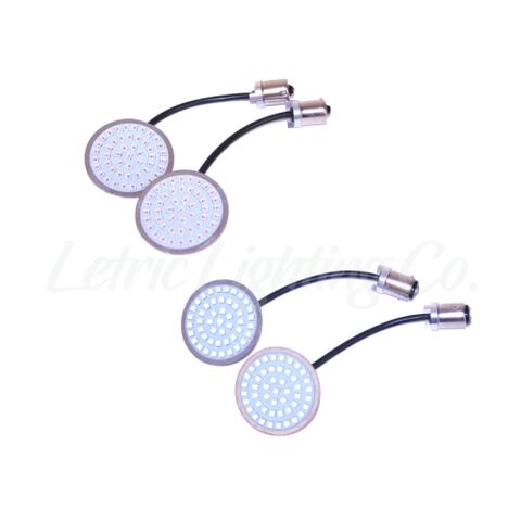 Letric Lighting Co. Standard Switchback Front & Rear LED Inserts For Harley 