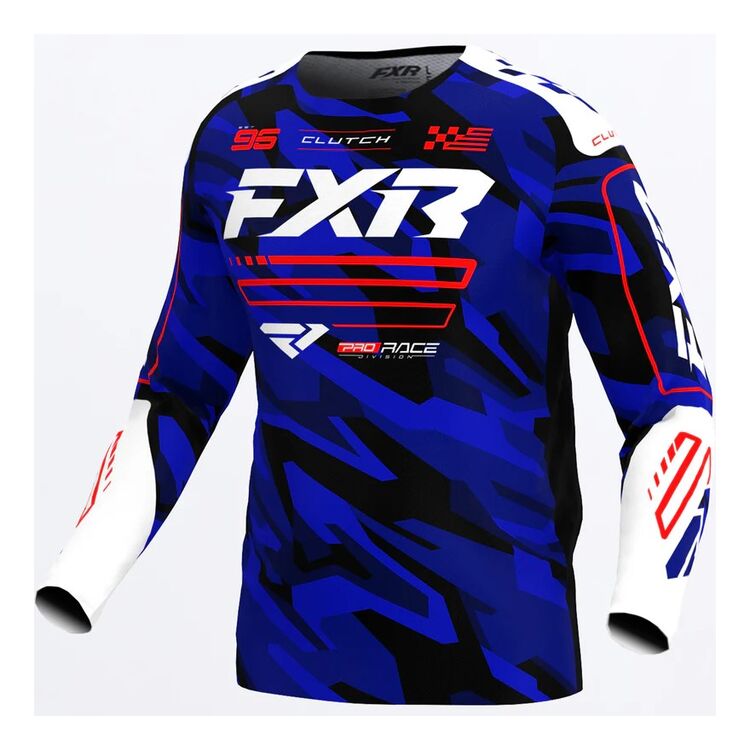 Blue Camo/Red