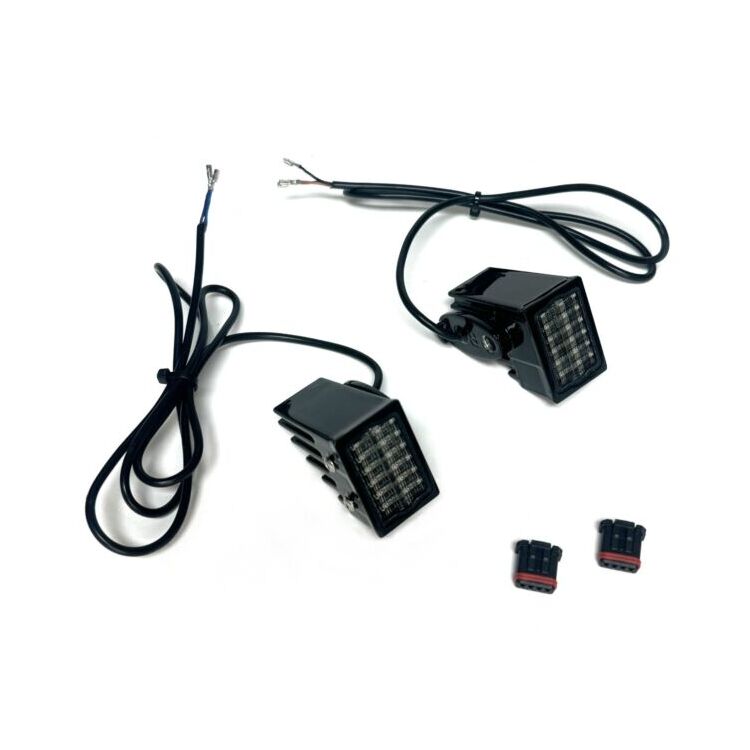 Custom Dynamics Rear Strut Mount LED Turn Signals For Harley Softail 2018-2025