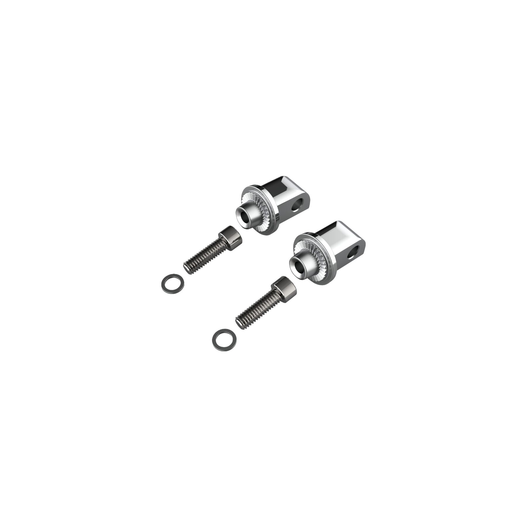 Ciro Ciro Passenger Foot Peg Adapters For Indian Touring 2014-2026 - $49.99 at J&P Cycles