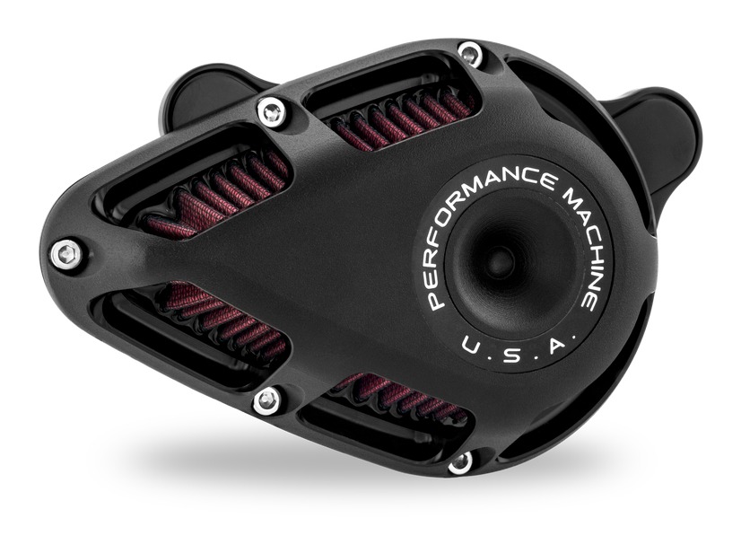 Performance Machine Jet Air Cleaner Intake For Harley Touring / Softail ...