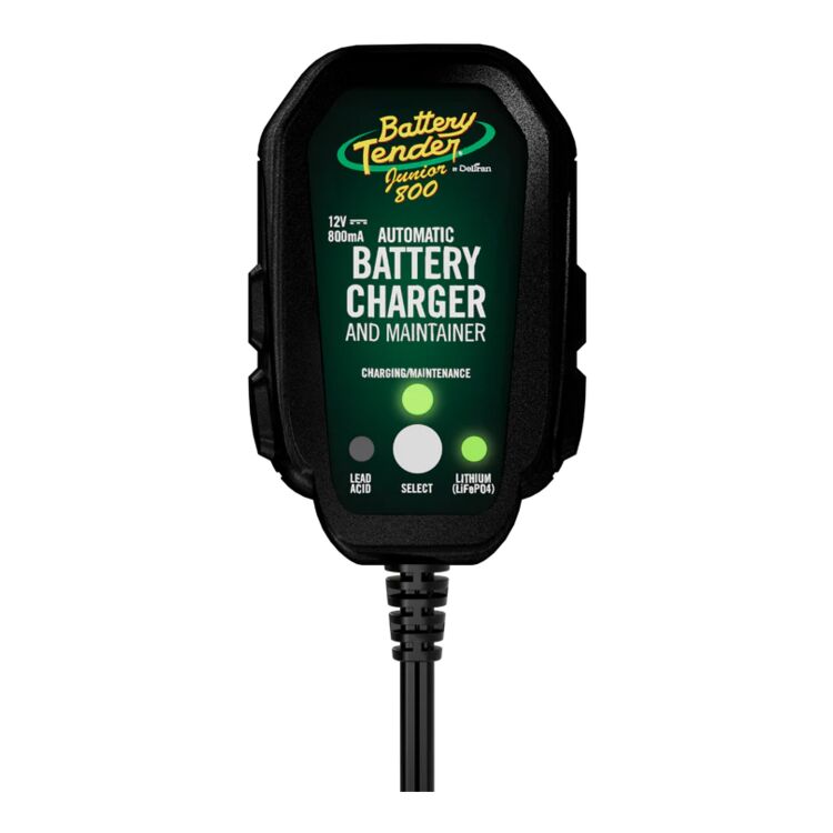 Battery Tender Junior 800MA 12V Selectable Chemistry Battery Charger