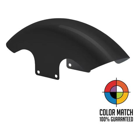 HogWorkz OE Color Matched 19" Chopped Front Fender For Harley Touring 1996-2025
