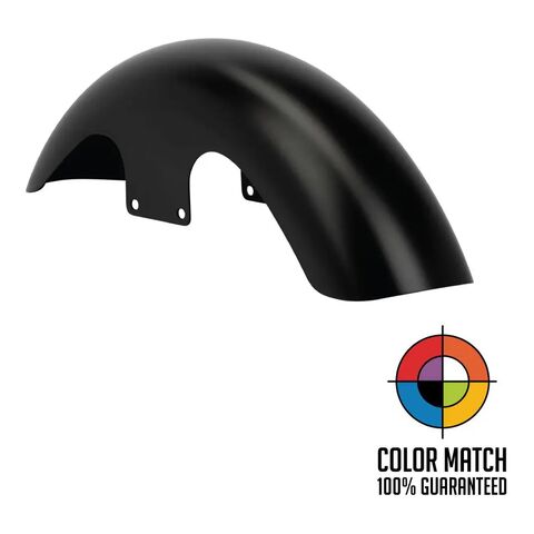 HogWorkz OE Color Matched 19" Mid-Length Front Fender For Harley Touring 1996-2025