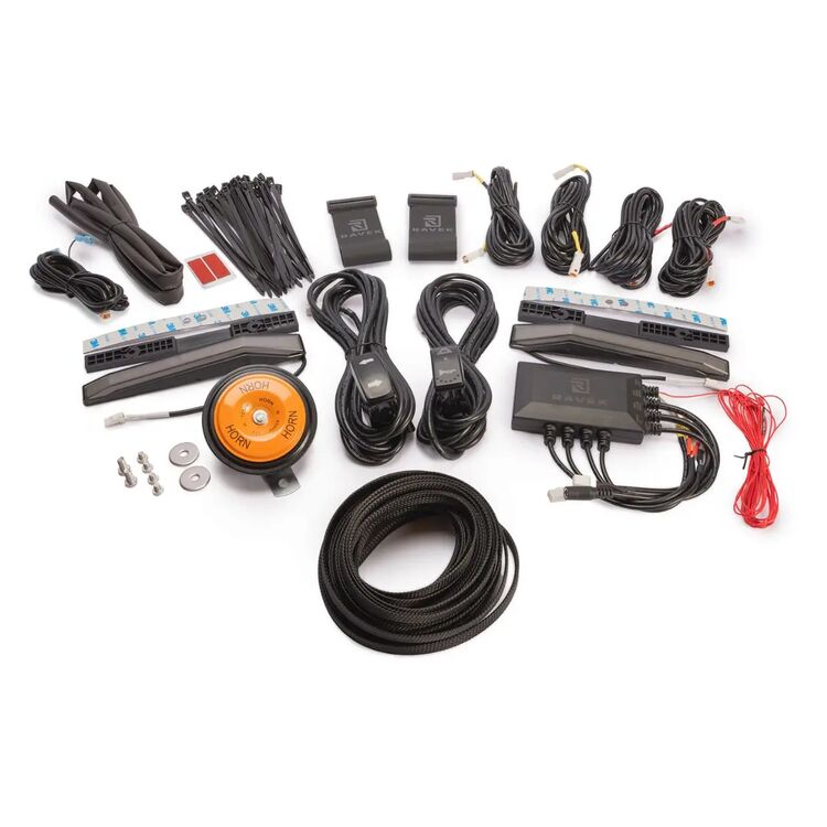 Ravek Auto-Cancel Turn Signal Kit w/White Running Lights Can-Am Maverick X3 X 2021-2025