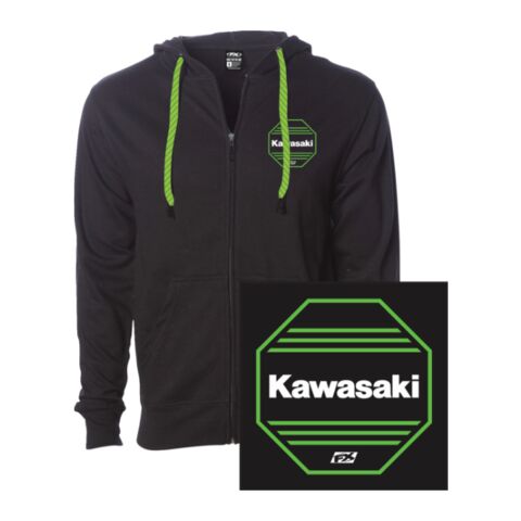 Factory Effex Kawasaki Octagon Zip Up Hoody