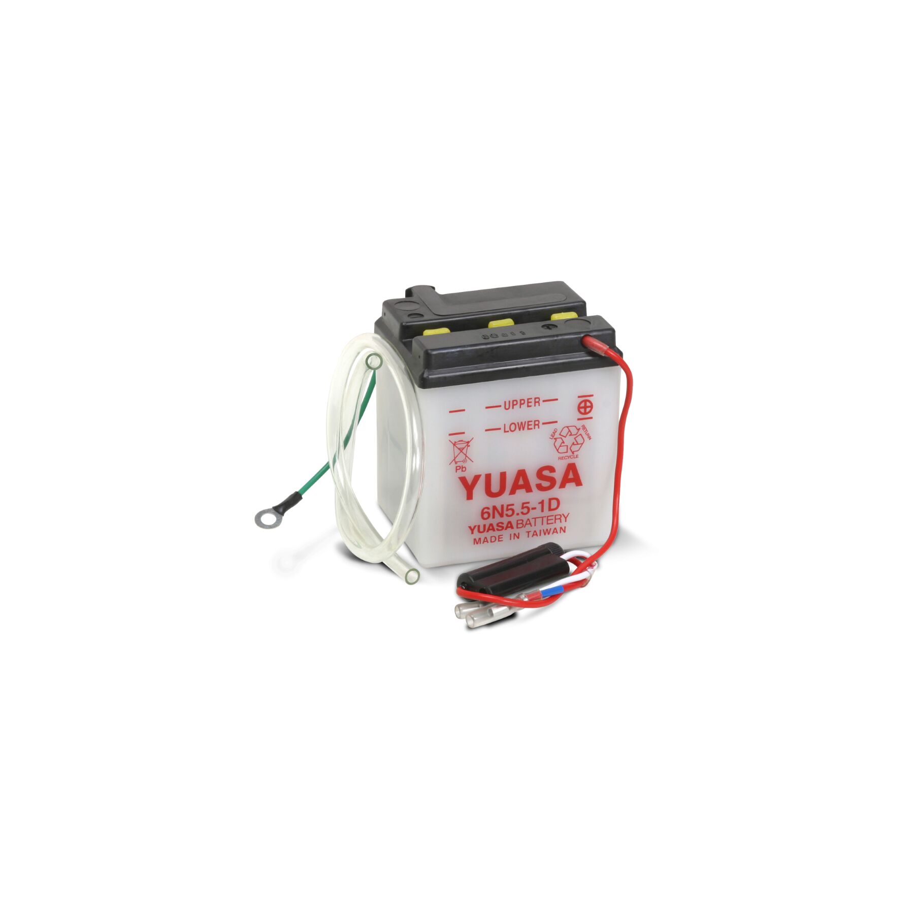 Yuasa 6N5.5-1D Yumicron 6 Volt Conventional Battery