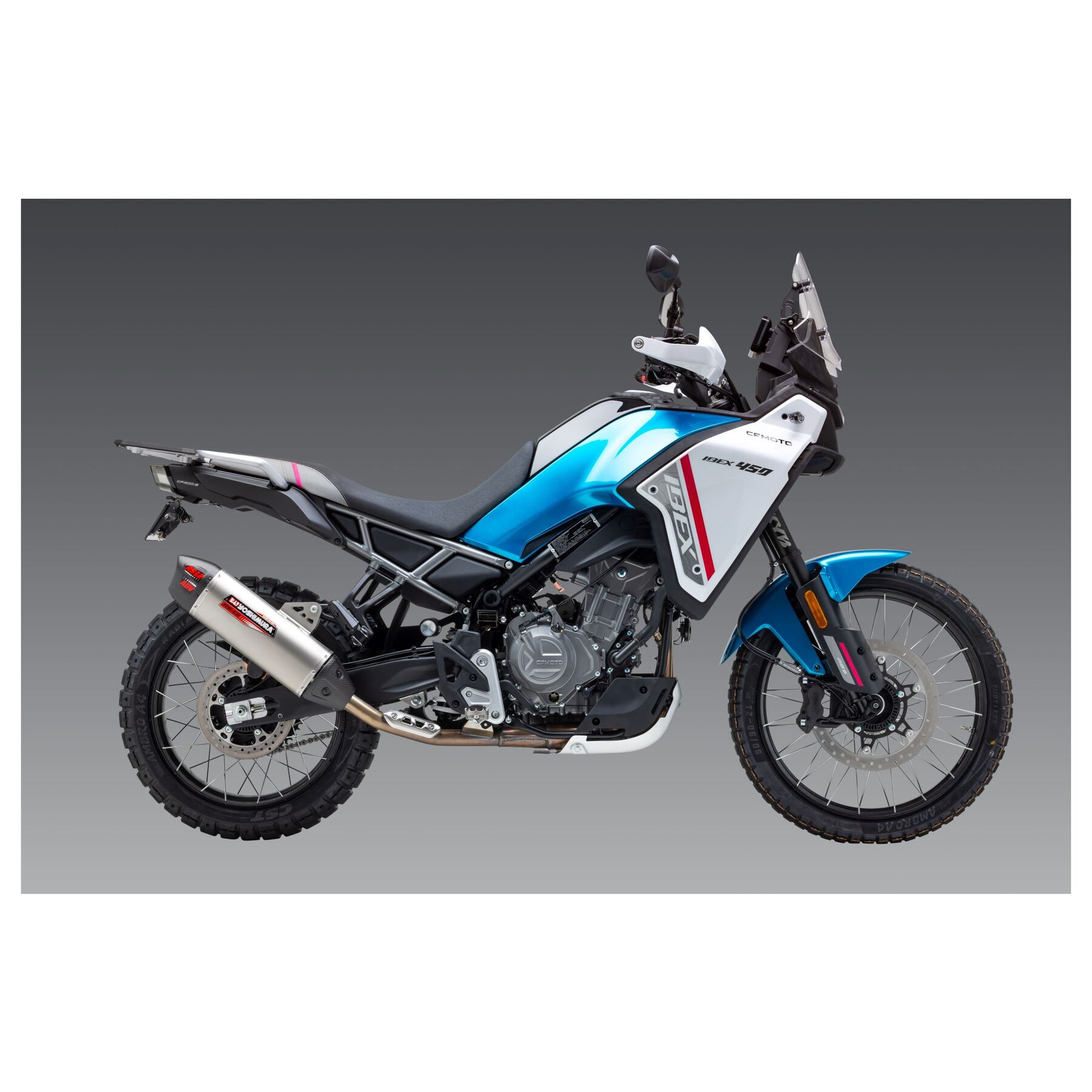 Yoshimura RS-12 ADV Series Slip-On Exhaust CFMOTO Ibex 450 2025