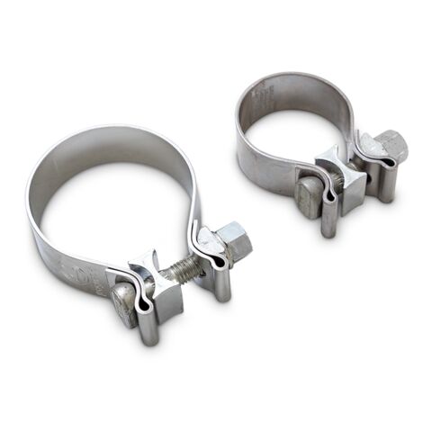 Vance & Hines Slip-On Muffler Clamp Kit For Harley Touring 2017-2025