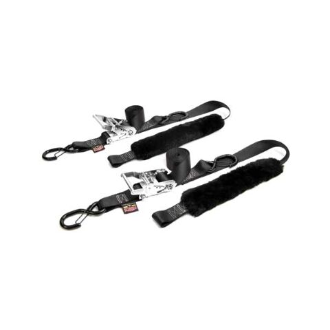 Powertye Fat Strap Ratchet Tie-downs 6-1/2' L X 1-1/2" W [Open Box]