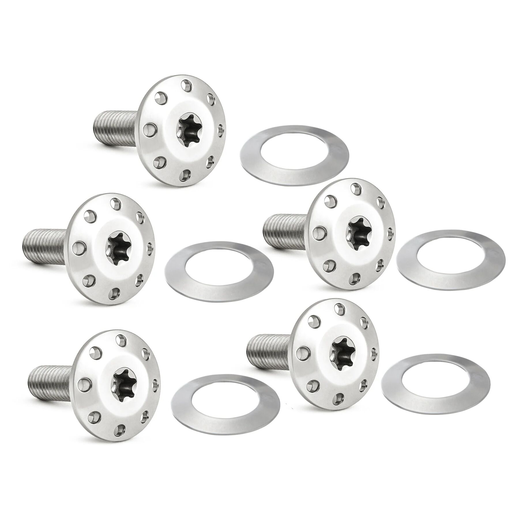 Arlen Ness Arlen Ness Titanium Holeshot Front Floating Brake Rotor Bolt Kit For Harley 2021-2026 - $59.95 at J&P Cycles