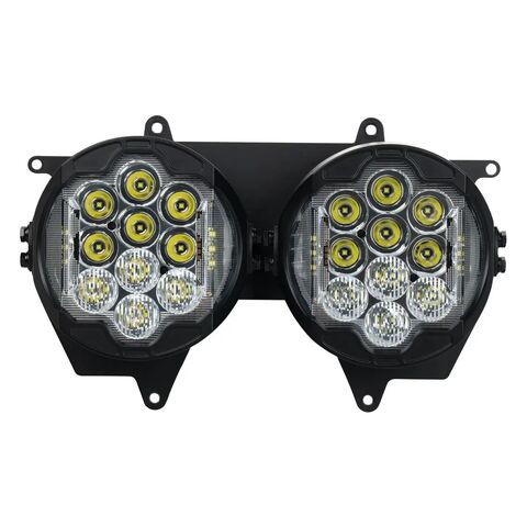 HogWorkz Silvertooth Performance LED Headlight For Harley Road Glide 2015-2025