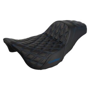 HogWorkz Rise Up Double Diamond Seat For Harley Touring 2008-2025