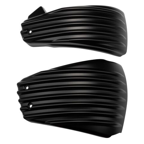 HogWorkz OE Color Matched Ribbed Battery Side Covers For Harley Softail 2018-2026