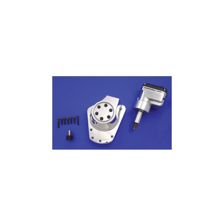 Joe Hunt Magnetos H-4 Automatic Advance Magneto For Harley 1970-1999 Polished [Previously Installed]