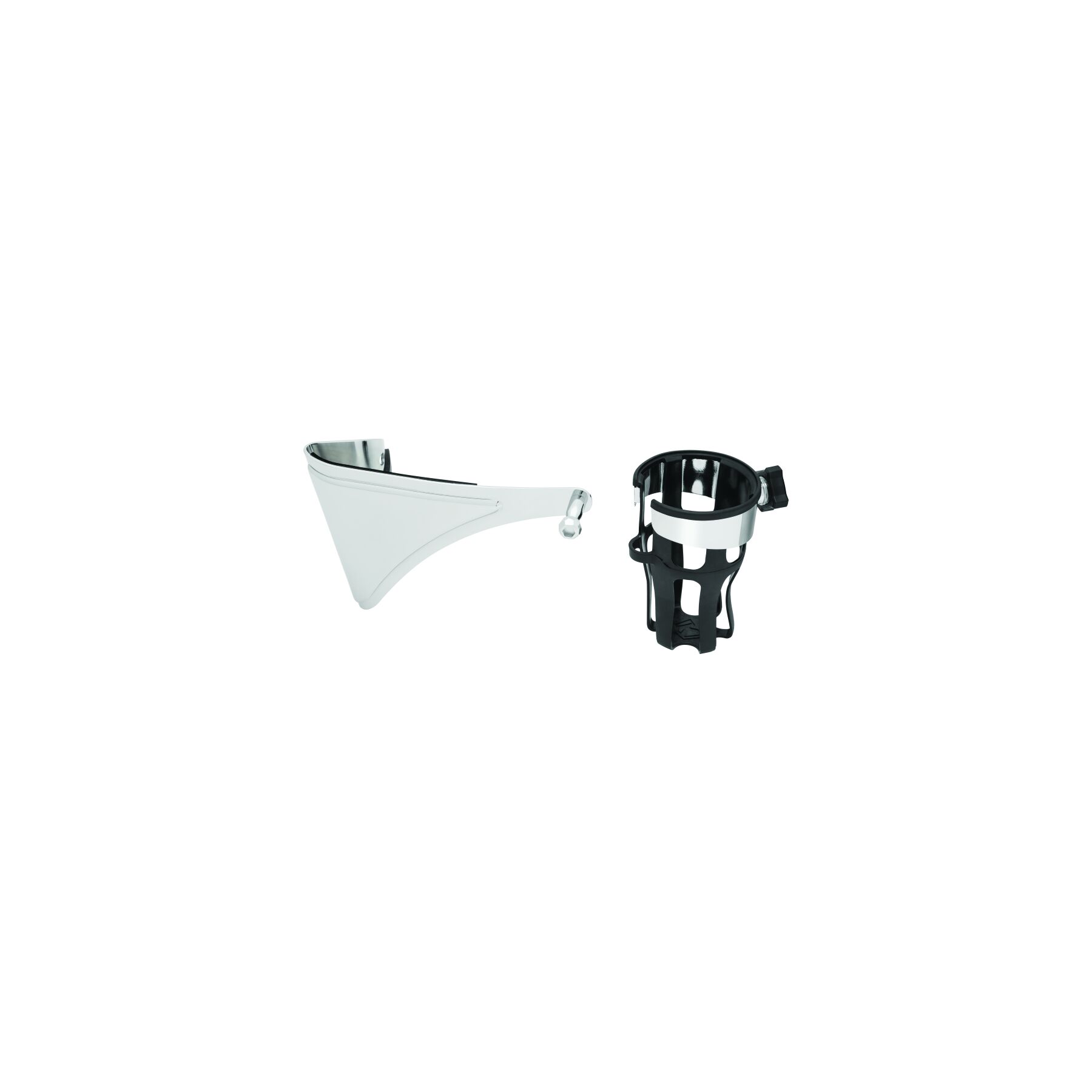 Kuryakyn Kuryakyn Reflex Passenger Drink Holder For Harley Touring / Trike 2014-2025 - $105.99 at RevZilla